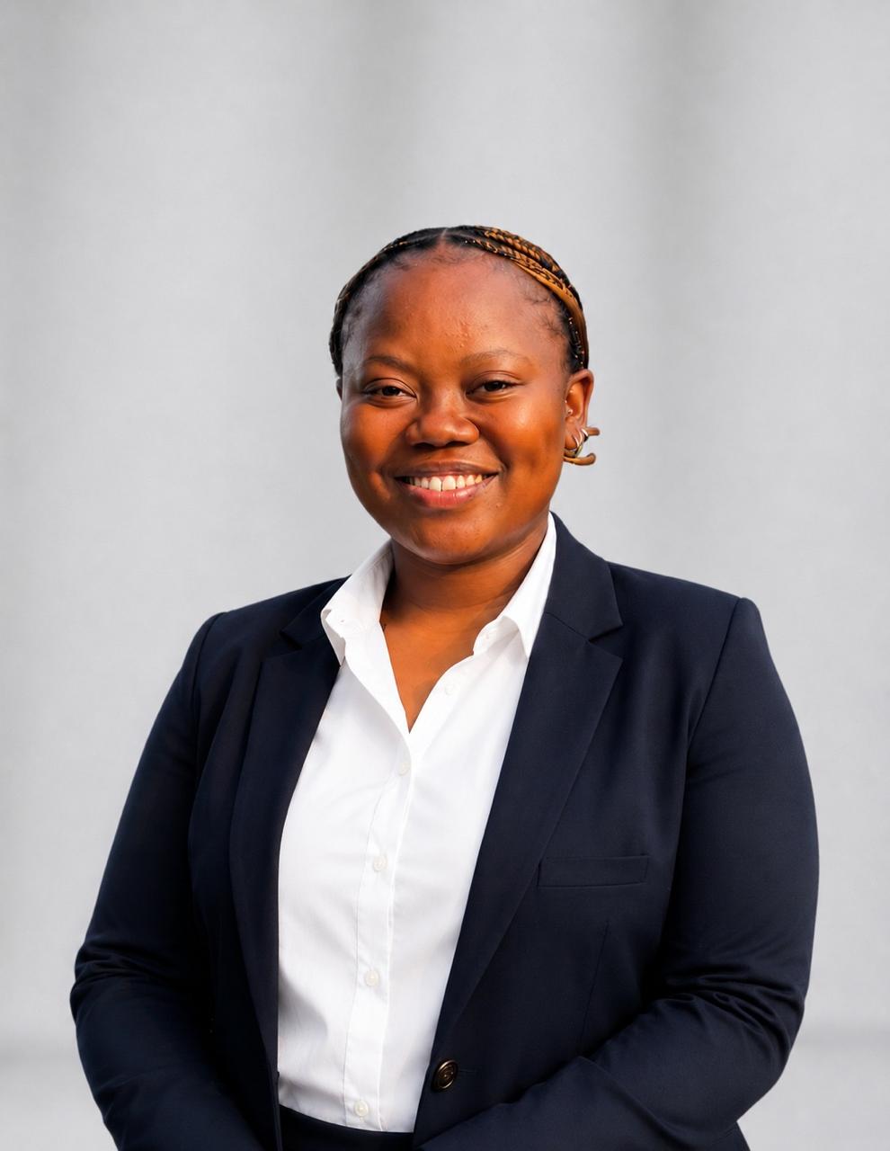 Portrait of Luxolo Owam Mlonyeni, Co-Founder of Umthombo